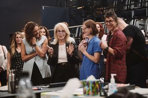 Producers Eva Price, Daryl Roth, Rachel Sussman and Jenny Gersten Photo
